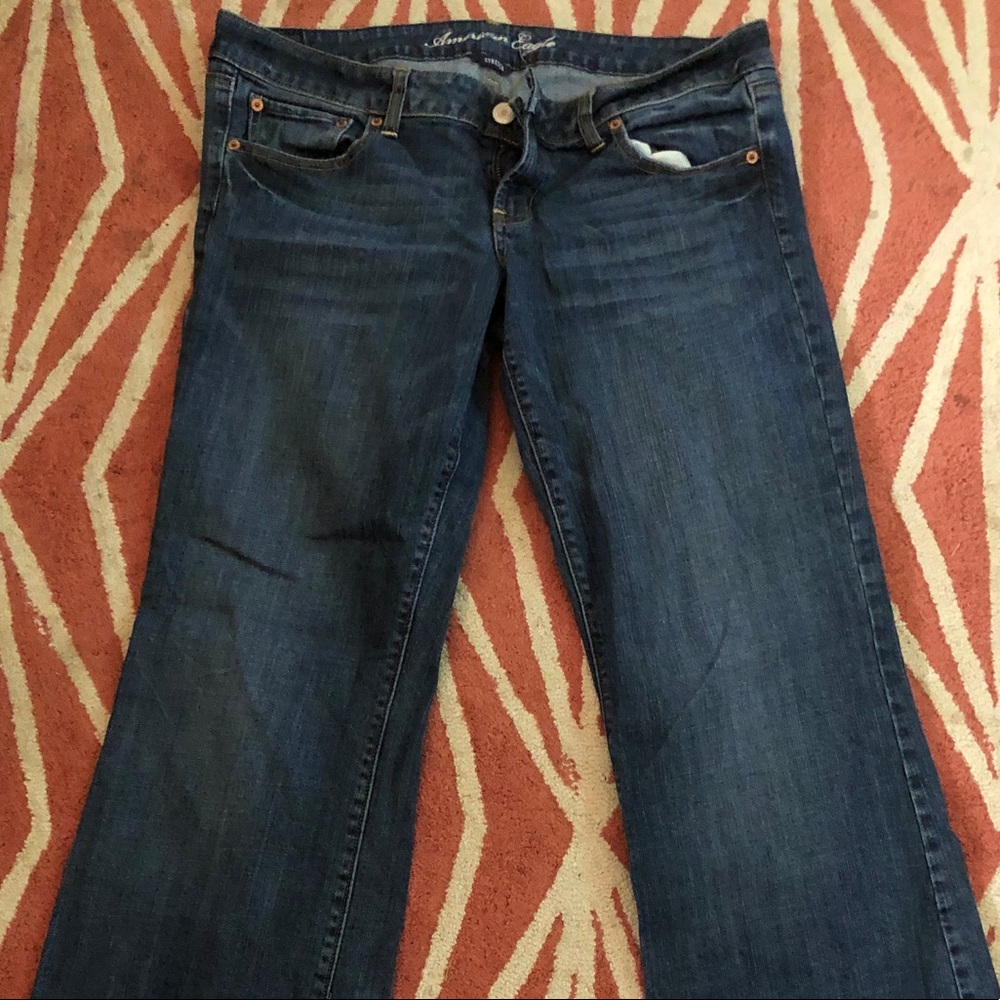 American Eagle favorite boyfriend jeans Sz 14 reg